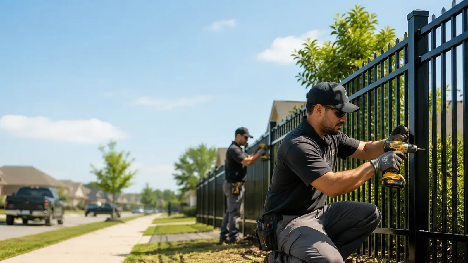 Metal Fence Installation in Danville, WA